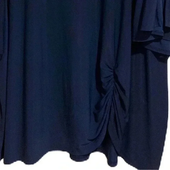 Est. 1946 women’s Blouse top navy Sz. 26/28w - Picture 3 of 8